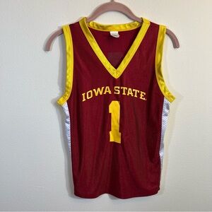 Little King Red Iowa State Kid’s Basketball Jersey #1 Youth Medium